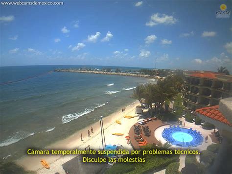 webcam puerto morelos|Webcam Mexico